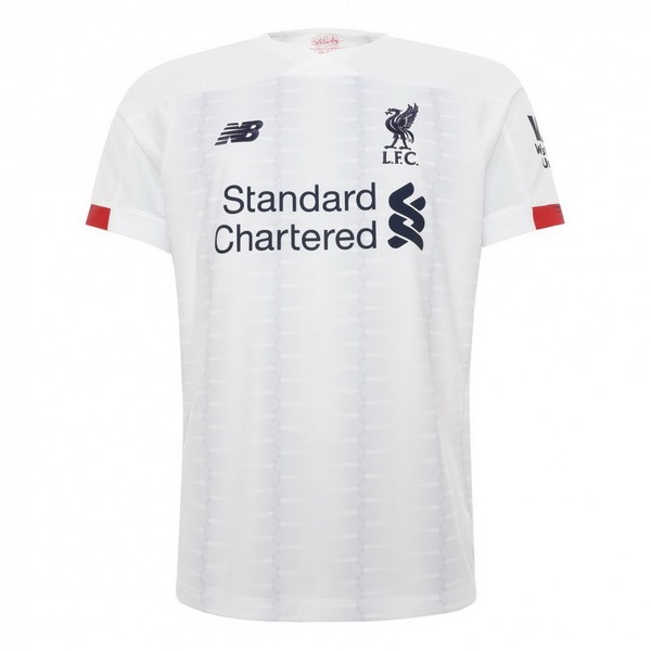 Thailande Maillot Football Liverpool Exterieur 2019-20 Blanc